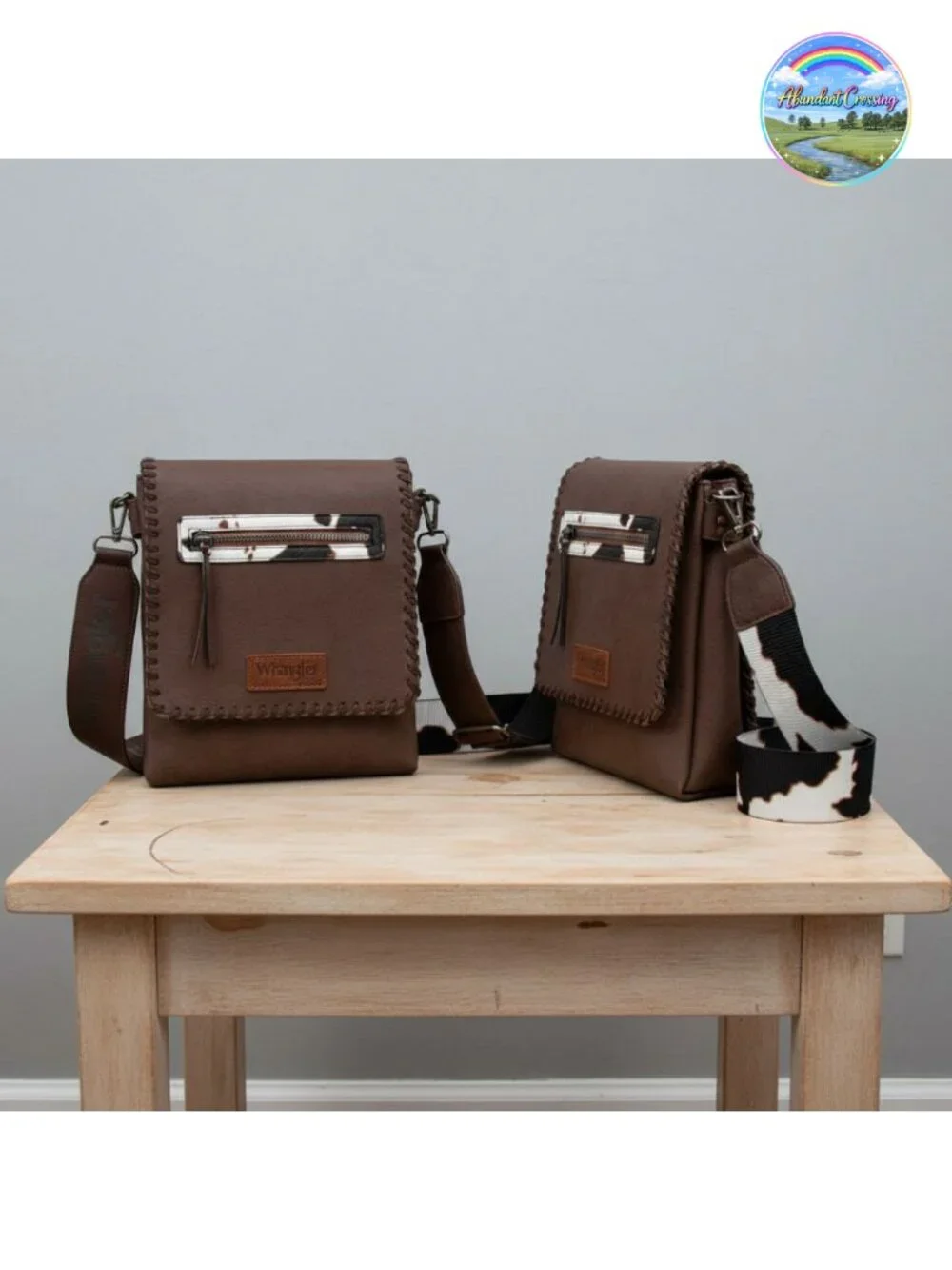 Woven Vegan Leather Crossbody Bag Hobo Shoulder Purse Adjustable Strap
